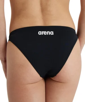 Alternative view of Arena Team Solid Bikini Bottom/Short - Damer (svart/vit)