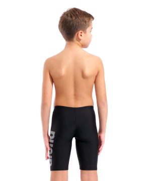Badeshorts med ben, Arena Connection Aquashort, blå og sort, drenge.